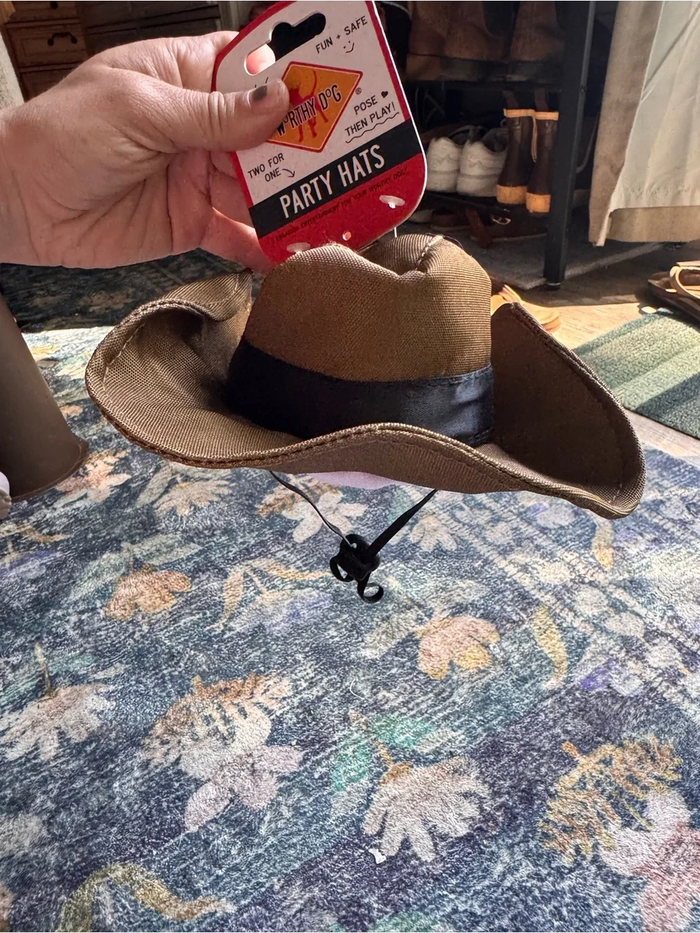 The Worthy Dog brown cowboy